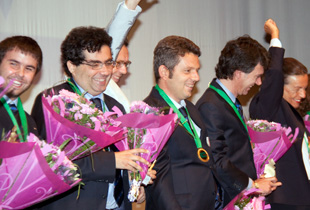 Open winners: ITALY