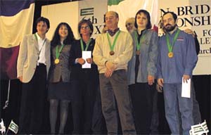 2000 European Mixed Pairs Medallists