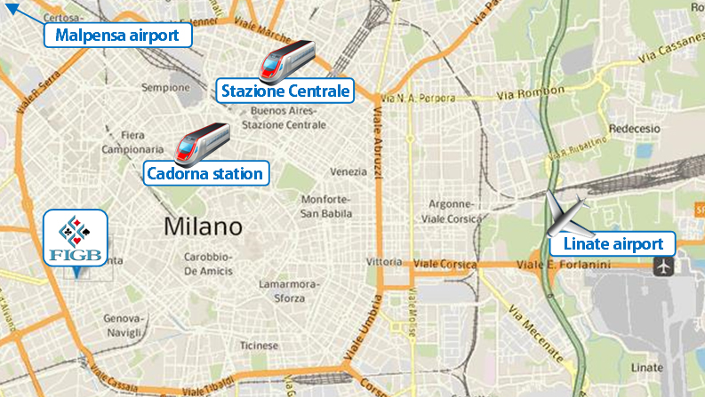 Milan map