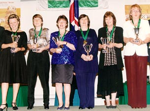 Ladies series winners